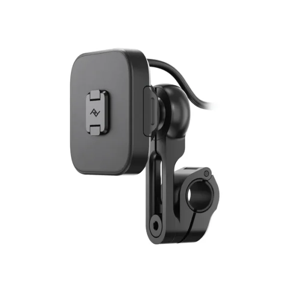 Motorcycle Mirror Mount - Charging (Locking, Qi2) - 1