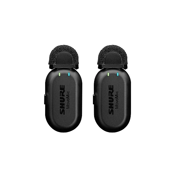 MoveMic Two Receiver Kit İki kanal Kablosuz Yaka Mikrofonu (Alıcı Dahil) - 5