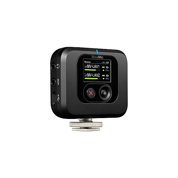 MoveMic Two Receiver Kit İki kanal Kablosuz Yaka Mikrofonu (Alıcı Dahil) - 2