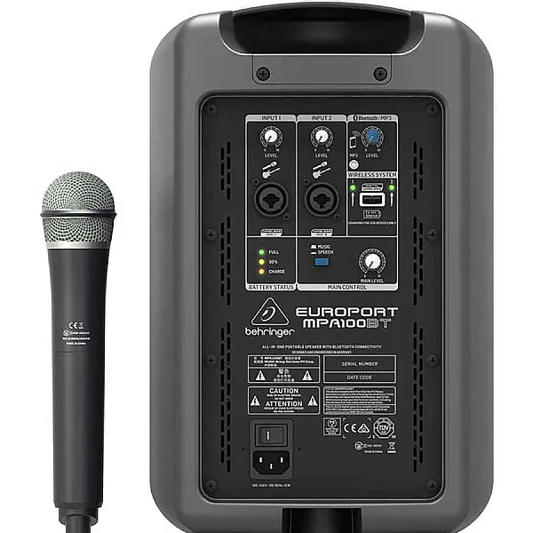 MPA100BT 100 Watt Taşınabilir Hoparlör - 3