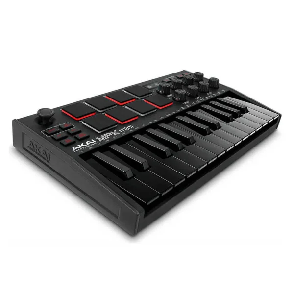 MPKMINI 3 Black MIDI Klavye (Siyah) - 2
