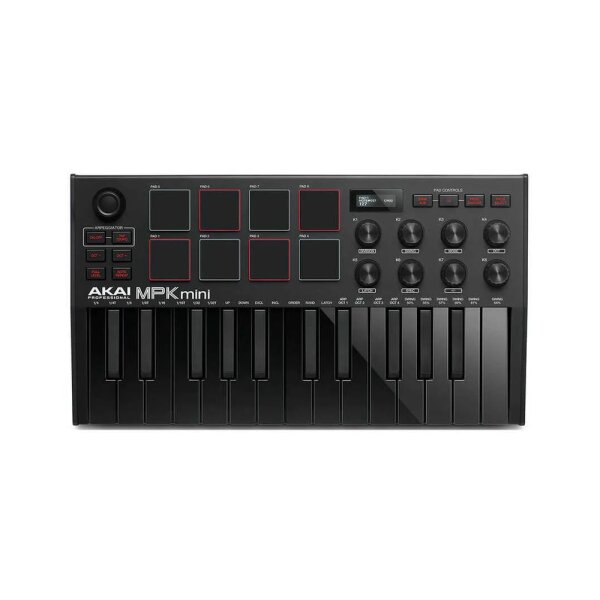 MPKMINI 3 Black MIDI Klavye (Siyah) - 1