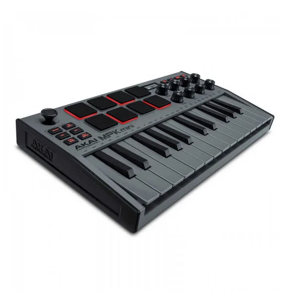 MPKMINI 3 Gray MIDI Klavye (Gri) - 2