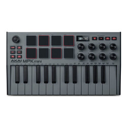 MPK MINI3G MIDI Klavye (Gri) - Thumbnail