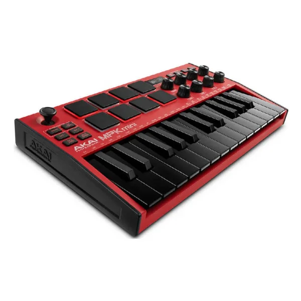MPKMINI 3 Red MIDI Klavye (Kırmızı) - 2