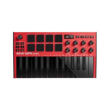 MPKMINI 3 Red MIDI Klavye (Kırmızı) - AKAI