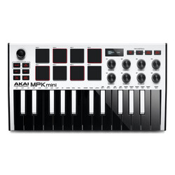 MPK MINI3W MIDI Klavye (Beyaz) - Thumbnail