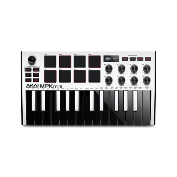 MPKMINI 3 White MIDI Klavye (Beyaz) - 1