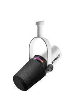 MV7+ Dinamik Podcast Mikrofonu (BEYAZ) - Shure