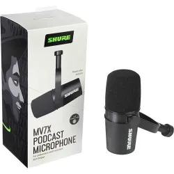 MV7X Dinamik XLR Podcast Mikrofonu (Black) - 3