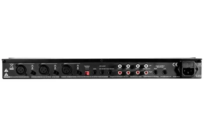 MX622 - 6 kanal EQ-EFX loop bağlantılı rack mikser - 1