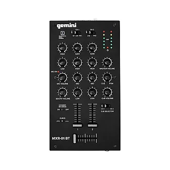 MXR-01BT 2-Kanal Bluetooth Destekli DJ Mikser - GARAJ ÜRÜNÜ - Gemini