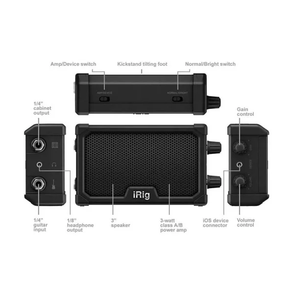 Nano Amp (Red) - Çok amaçlı mikro amp - 5