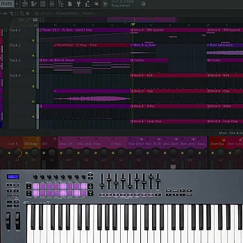 Novation FLkey 61 MIDI Klavye - 5