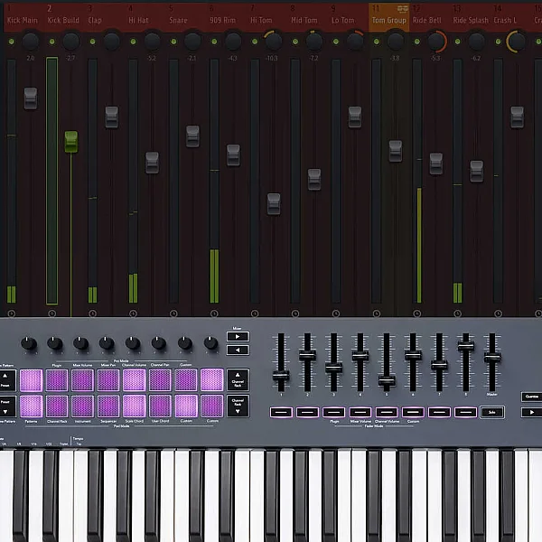 Novation FLkey 61 MIDI Klavye - 6