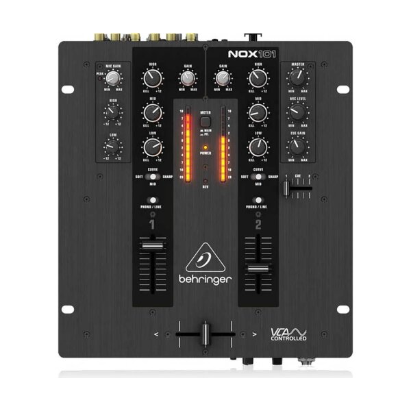 NOX101 2 Kanal Profesyonel DJ Mikseri - Behringer