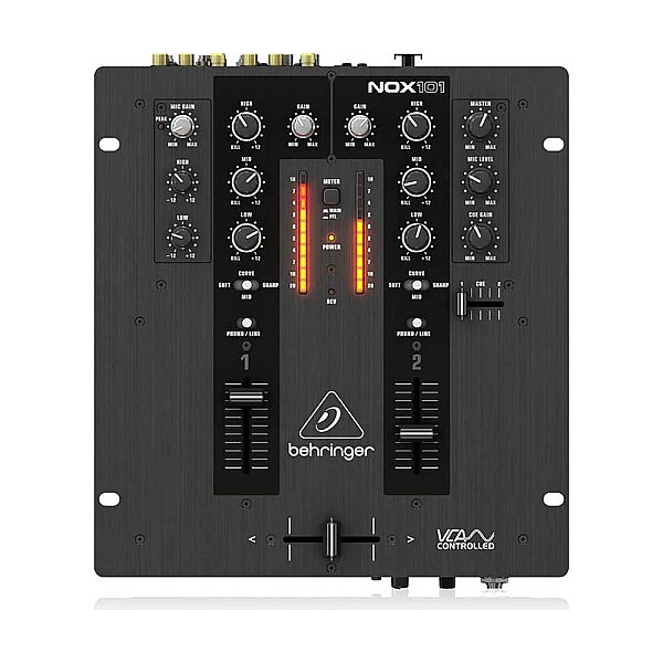 NOX101 2 Kanal Profesyonel DJ Mikseri - 1