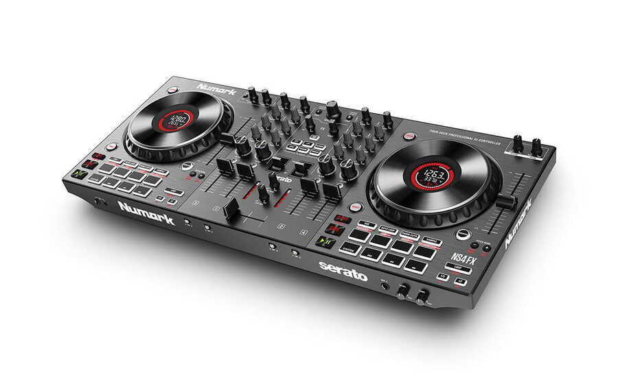 NS4FX 4 Kanallı DJ Controller ve HF125 DJ Kulaklık Paketi - 2