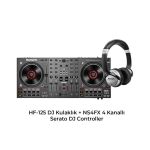 NS4FX 4 Kanallı DJ Controller ve HF125 DJ Kulaklık Paketi - 1
