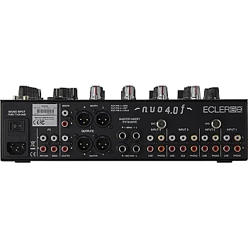 NUO4.0F - 4 Kanal Analog DJ Mikser (SILVER) - 4