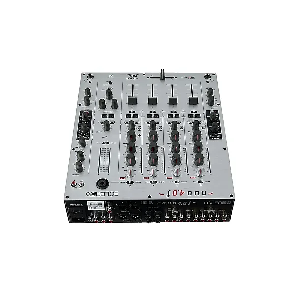 NUO4.0F - 4 Kanal Analog DJ Mikser (SILVER) - 2