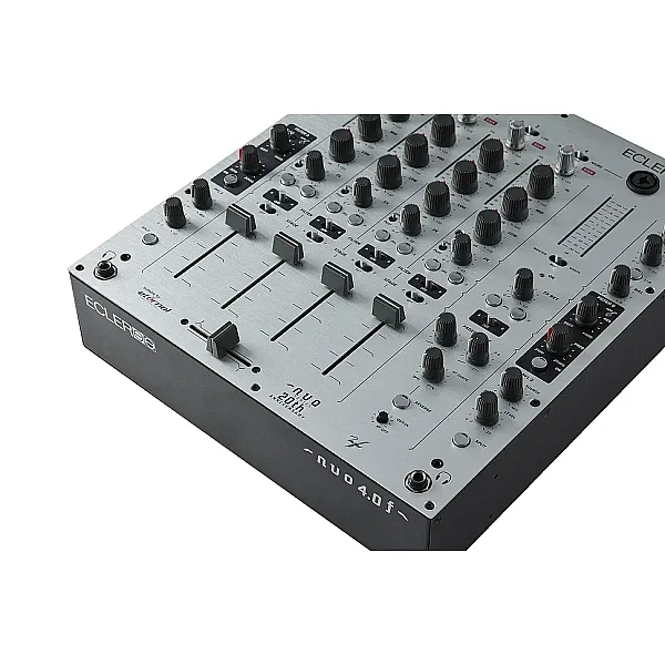 NUO4.0F - 4 Kanal Analog DJ Mikser (SILVER) - 3