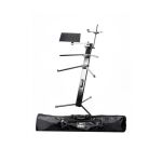 O6AL Ultitip Çift Kol Mikrofon ve Laptop Bölmeli Org Standı - Çantalı - CTT