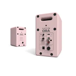 ORA | 100W 3'' Aktif Referans Masaüstü Hoparlörler | Pembe, Çift - Garaj Ürünü - 5