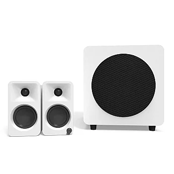 ORA | 100W 3'' Aktif Referans Masaüstü Hoparlörler | Beyaz, Çift - Garaj Ürünü - 2