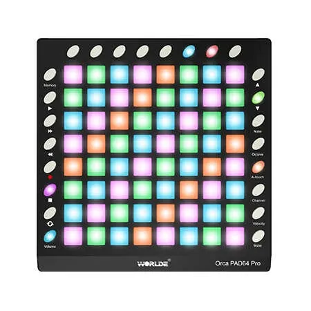 Orca Pad 64 PRO Midi Kontrolcüsü - 1