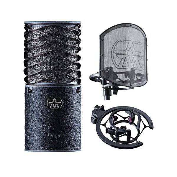 Origin Black Bundle Condenser Mikrofon Paketi (Siyah) - Aston Microphones