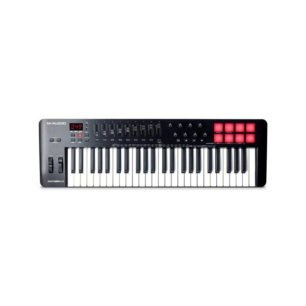 Oxygen 49 MKV | 49 tuş MIDI gelişmiş controller keyboard - 5. Nesil - M-Audio