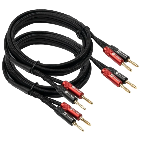Oxygen-Free Copper Speaker Cables (2 Çift) | 1.8mt - 1