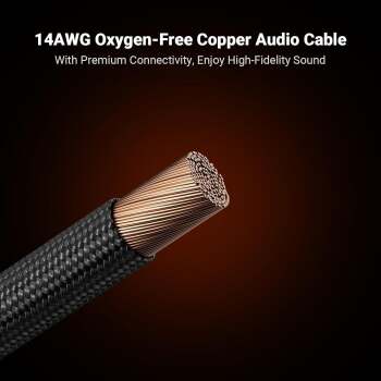 Oxygen-Free Copper Speaker Cables (2 Çift) | 1.8mt - 5