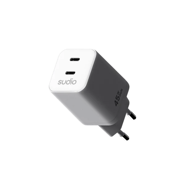 P2 GaN USB‑C Hızlı Şarj Adaptörü (45W) Beyaz - 1