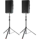 Pair of (2) ID series Speaker Stands | GFW-ID-SPKRSET - 1