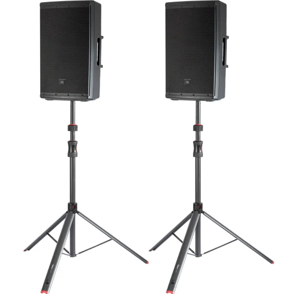 Pair of (2) ID series Speaker Stands | GFW-ID-SPKRSET - 1