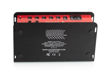 Pedal Board Güç Kaynağı – 8 İzole Çıkışlı (GTR-PWR-8-FG) - 5