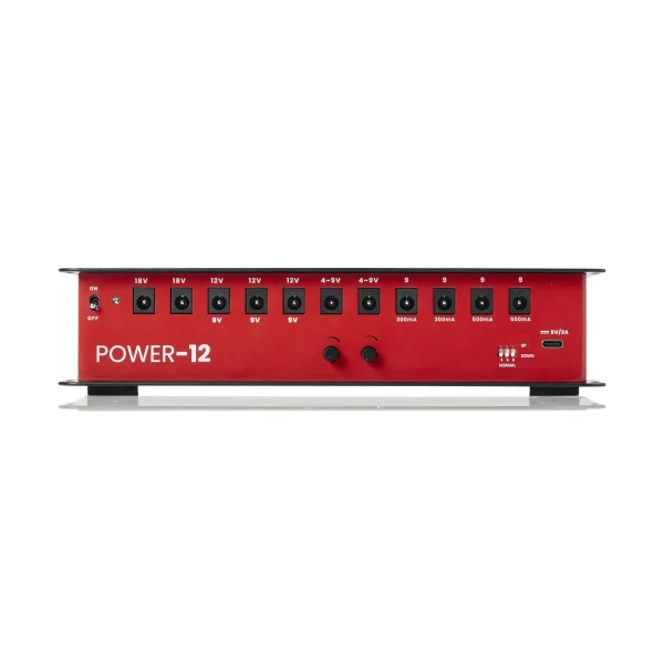 Pedalboard Güç Kaynağı; 12 Çıkış – 2300 mA (GTR-PWR-12-FG) - 3