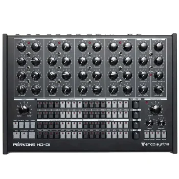 Perkons HD-01 Black 4 Kanallı Sequencer Davul Makinesi - Erica Synths