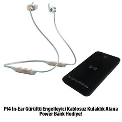 PI4 In-Ear Gold Gürültü Engelleyici Kablosuz Kulaklık - 1