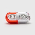 PILL Ear-clip Wireless Headphone (OWS) | Red - 3
