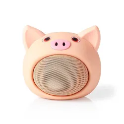 Pinky Pig Animaticks Bluetooth Hoparlör - Nedis
