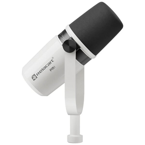 PM1 White | Cardioid Dynamic Podcasting Microphone - 2