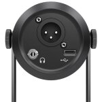 PM2 Black | USB-C & XLR Cardioid Dynamic Podcasting Microphone - 4