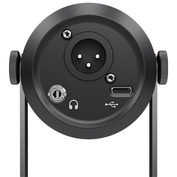 PM2 Black | USB-C & XLR Cardioid Dynamic Podcasting Microphone - 4