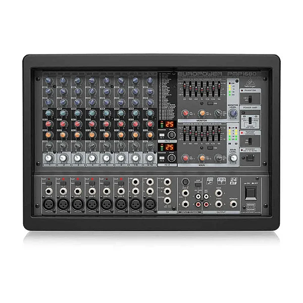 PMP1680S 1600 Watt 10 Kanal Power Mikser - 1