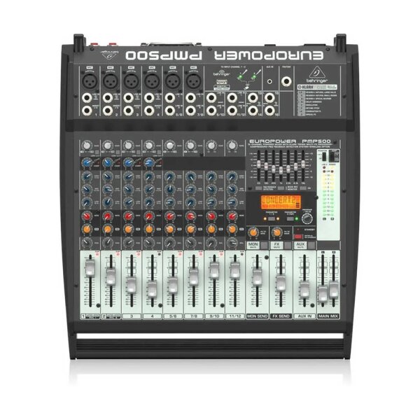 PMP500 500 Watt 12 Kanal Power Mikser - Behringer