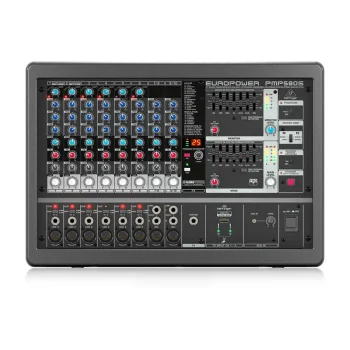 PMP580S 500 Watt 8 Kanal Power Mikser - Behringer