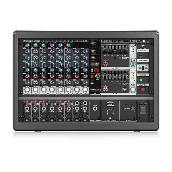 PMP580S 500 Watt 8 Kanal Power Mikser - 1